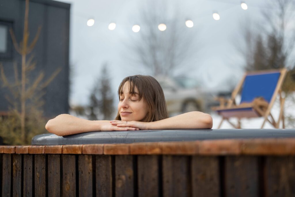 Accessories make a hot tub more enjoyable